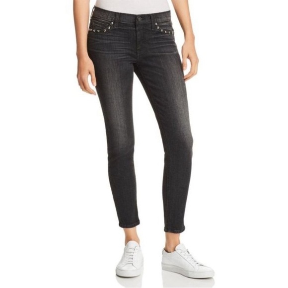 Hudson Barbara Studded Hi-Rise Super
Skinny Jeans - Picture 1 of 10